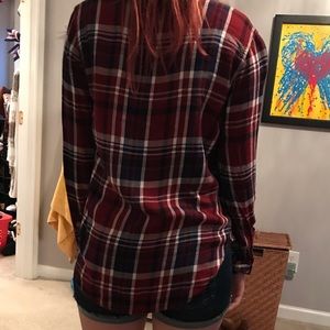 plaid long sleeve